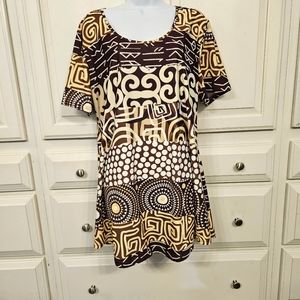 LILY Mini Dress Abstract Deliciousness